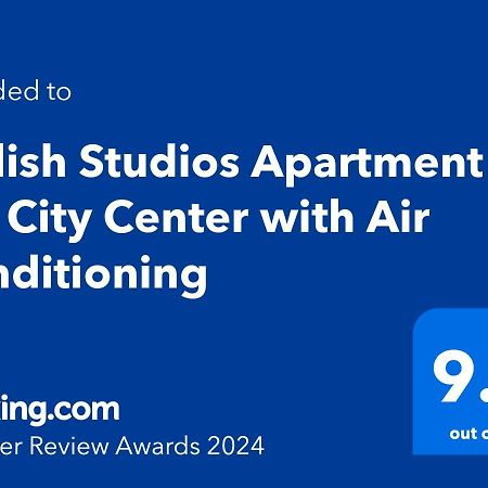 Stylish Studios Apartment In The City Center With Air Conditioning Budapest Exterior foto